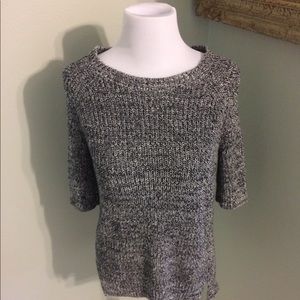 Three quarter sleeve sweater